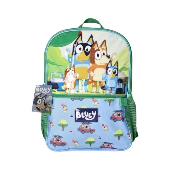 BBC Bluey Family Trip Backpack With Lunch Bag - Picture 2 of 10